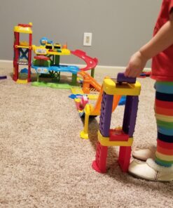 VTech Go! Go! Smart Wheels 3-in-1 Launch and Play Raceway 36 71v07OBz7rL