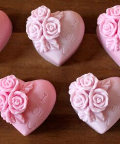 Guluote Rose Decoration Heart Craft Mold Art Silicone DIY Handmade Soap Molds 23 71v1iNxjNRL