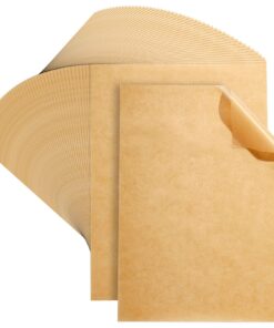 200-Pack Precut Parchment Paper Sheets 12 x 16 inches, Unbleached Brown Nonstick Liners for Half Sheet Pan for Baking, Cooking, Grilling, Air Fryer, Steaming, and Wrapping Food, Heavy Duty 20 71v1pp2mzUL 1