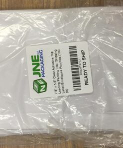 7.5" x 5.5" Clear Adhesive Top Loading Packing List/Shipping Label Envelopes Pouches (100 pk) 14 71v2EO7maqL
