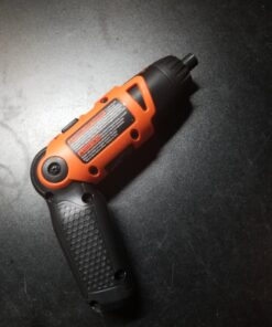 BLACK+DECKER Cordless Screwdriver with Pivoting Handle, Electric Screwdriver, 180 RPM, 3.6V, Charger and 2 Hex Shank Bits Included (Li2000) Screwdriver Only 44 71v2Fcm0DtL