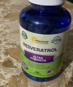 aSquared Nutrition 100% Natural Resveratrol - 1000mg Per Serving Max Strength (180 Capsules) Antioxidant Supplement, Trans-Resveratrol Pills for Heart Health & Pure, Trans Resveratrol & Polyphenols 29 71v2FloTQnL