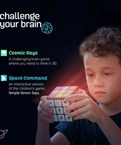 Rechargeable Game Activity Cube - 9 Fun Brain & Memory Games - Cool Toys for Boys and Girls - Christmas/Birthday Gifts for Ages 6-12+ Year Old Kids Tweens & Teens - Best Boy & Girl Toy Gift Ideas 41 71v2JxyU52L