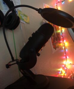 Earamble Studio Microphone Pop Filter Round Shape Mic Wind Mask Shield Screen 43 71v2PX a3L