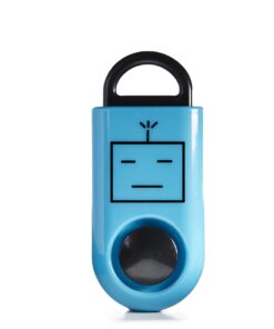 Alternative view of B A S U eAlarm, America's #1 Trusted Premium Emergency Alarm, Proven Results as seen on TV, Battery Included, Carabiner Included (Blue)