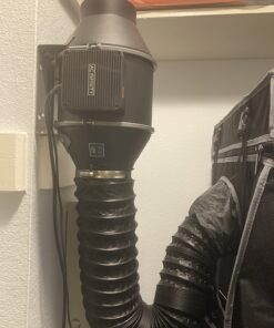 AC Infinity CLOUDLINE PRO T4, Quiet 4” Inline Duct Fan with Temperature Humidity VPD Controller, WiFi Integrated App Control - Ventilation Exhaust Fan for Heating Cooling, Grow Tents, Hydroponics 4-Inch PRO, Smart Controller 49 71v2quu5CxL