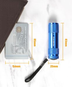 EverBrite 18-Pack Mini LED Flashlight Set - Portable Flashlights Ideal for Hurricane Supplies Camping, Night Reading, Cycling, BBQ, Party, Backpacking - Includes Lanyard & 54 x AAA Batteries 35 71v3KTbhSL