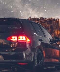 I Aim to Misbehave Quote Sticker Decal Notebook Car Laptop 8" x 1" (White) 18 71v5878WffL