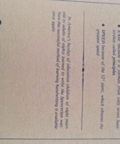 Spencerian Cursive Copybook Set Plus Theory 74 71v5Du85OML