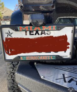 License Plate Screws with Rustproof Finish - License Plate Screw Kit for Front & Rear Plates - License Plate Bolts for Domestic Vehicles - Stainless Steel Screws for License Plates (4-Pack, Black) Black Zinc Plated 33 71v5Me8D4OL