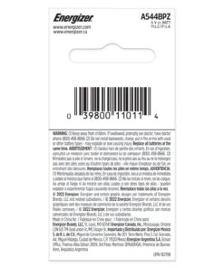 Energizer A544BPZ Zero Mercury Battery, Multi 1 Count (Pack of 1) 13 71v6ta1q3nL