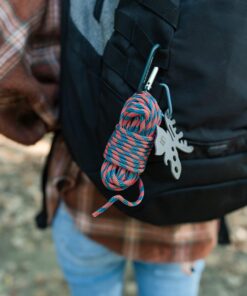 UST 30 Foot ParaTinder Utility Cord with Heavy Duty Paracord and Flammable Thread Core for Emergency, Hiking, Camping, Backpacking or Outdoor Survival 12 71v7RXHfgoL