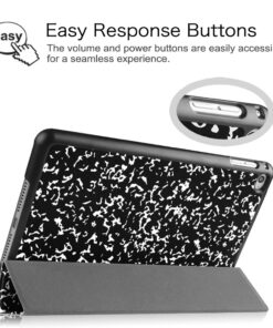 Fintie Case for iPad Mini 4 - Slimshell Lightweight Smart Stand Protective Cover with Auto Sleep/Wake Feature for iPad Mini 4 (2015 Release), Composition Book Black 31 71v7xAhioCL