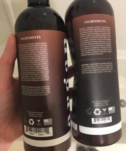 Argan Oil Shampoo and Conditioner Set - Sulfate-Free Formula with Nourishing Moroccan Oil and Keratin -for All Hair, Curly or Straight - Hydrate Repair and Defy Frizz for Salon-like Results! (16 Fl Oz (Pack of 2)) Argan Oil 16 fl oz pack of 2 47 71v8 fAYVCL