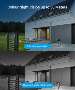 EZVIZ Security Camera Outdoor, 2K WiFi Camera with Motion Alert, Color Night Vision and IP67 Waterproof, AI-Powered Person Detection, Two-Way Talk, Compatible with Alexa Google Home | C3TN C3TN-2K 16 71v80jnH29L