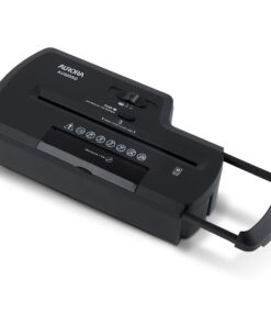 Alternative view of Aurora AU800SD Professional Strip Cut Paper Shredder/CD/Credit Card Shredder Without Wastebasket, 8-Sheet Strip-Cut No Basket, Black 8-sheet StripCut w/o basket