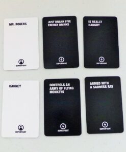 Superfight a Card Game of Absurd Arguments | Fun Family Friendly, Party Game of Super Powers and Super Problems, Enjoyed by Kids, Teens, and Adults, 500-card Deck, 3 or More Players, Ages 8+ 38 71v8YFGXJ4L