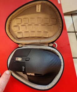 Hard Travel Case for Logitech MX Master / Master 2S Wireless Mouse by hermitshell Black 44 71v8zddFY4L
