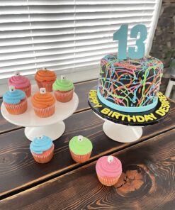 Chefmaster - Neon Liqua-Gel Food Coloring - Fade Resistant Food Coloring - 6 Pack of 20ml Bottles - Stunning, Vivid Colors with Lightweight and Easy-To-Blend Formula - Made in the USA 41 71v9eKQ4LlL