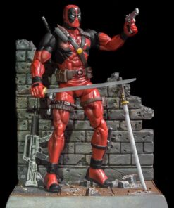 Diamond Select Toys Marvel Select: Deadpool Action Figure,Red,black,Standard 29 71v9tGl04iL