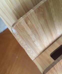 MobileVision Bamboo Charging Station & Multi Device Organizer Slim Version for Smartphones, Tablets, and Laptops Slim Stand Only 40 71vADPiNXlL