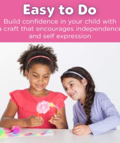 Creativity for Kids Fashion Headband Making Kit - Makes 10 DIY Headbands, Arts and Craft Kits for Ages 5-7+, Kids Activities, Birthday Gifts for Girls Fashion Headbands 22 71vAJoYDqIL