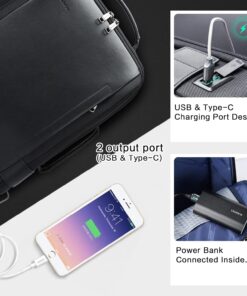 BOPai Business Smart 15.6 Inch Laptop Backpack Convertible Expandable Anti-Theft USB Charging Multi-Functional Travel Friendly Men 38 71vAMa0fWQL