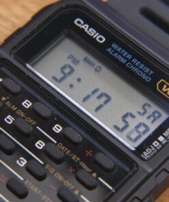 Casio Men's Vintage CA-53W-1CR Calculator Watch 38 71vASvgJYvL