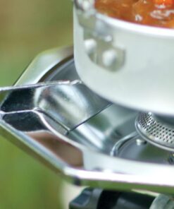 Coleman Bottletop Propane Camping Stove, Portable 1-Burner Adjustable Stove with Wind Baffles, Pressure Regulator, and 10,000 BTUs of Power; Great for Camping, Hiking, Backpacking, & More 25 71vAp2cVQtL