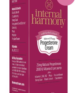 Internal Harmony Progesterone Cream, Contains Natural USP Bioidentical Progesterone from Wild Yam, Black Cohosh, Maca, Chasteberry, Dong Quai Root, American Ginseng, and Other Herbal Extracts, 3oz 10 71vAq8GaJpL