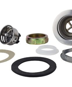 Keeney 878PC Stainless Steel Junior Duo Bar Sink Strainer with Basket, Fits 2-Inch or 2-1/2-Inch Openings, Polished Chrome 23 71vBK6yHeUL