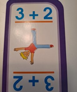 School Zone - Math 1-2 4-Pack Flash Cards - Ages 4+, 1st Grade, 2nd Grade, Addition 0-12, Subtraction 0-12, Numbers 1-100, Math War Addition & Subtraction, Numerical Order, Counting, and More 23 71vCN xCHnL