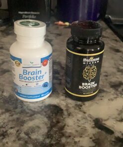 40-in-1 Brain Booster Supplement For Focus, Memory, Clarity, Energy | Advanced Vitamins Plus eBook | For Men & Women, Cognitive Function Nootropic Support with DMAE, Brain Health Formula | 60 Capsules 33 71vCQHfDDbL