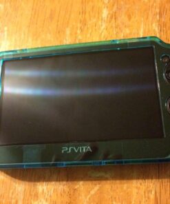 Alternative view of COSMOS ® Light Blue protection hard case cover for Playstation PS VITA 1000, Fits for Oval Start & Select button only