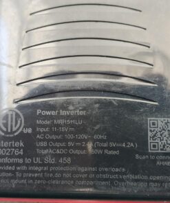 BESTEK 150W Power Inverter 12V to 110V Voltage Converter Car Charger Power Adapter with 3.1A Dual USB Charging Ports 22 71vDiy78UQL