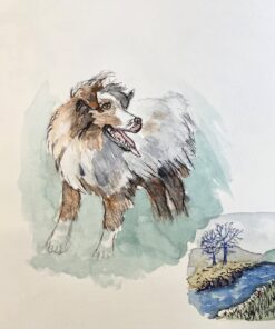 Handbook Journal Co. Artist Watercolor Sketchbook Journal, Square 8.25 x 8.25 Inches, 95lb / 200 GSM, Hardcover w/Pocket 95 lb / 200 gsm 33 71vDq4RTML