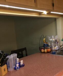 Lepro 12V LED Strip Light, Flexible, SMD 2835, 16.4ft Tape Light for Home, Kitchen, Party, Christmas and More, Non-Waterproof, Warm White(Not Include Power Adapter) 16.4 ft 48 71vEoVMXalL