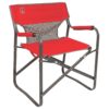 Coleman Outpost Breeze Steel Deck Chair, Portable Folding Chair with Padded Arm Support & Angled Sitting Position for Comfort, Great for Camping, Patio, Tailgating, Sideline Sports, & More 13 71vF4VKh4tL