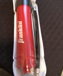 Franklin Sports Ball Pump Kit -7.4" - Perfect for Basketballs, Soccer Balls and More - Complete Hand Pump Kit with Needles, Flexible Hose, Air Pressure Gauge and Carry Bag,Red 36 71vFDbwJCrL