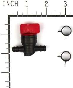 Briggs & Stratton 698183 Fuel Shut-Off Valve For Quantum and Selected Models, In-Line Valve,Black 16 71vFPJE0XDL