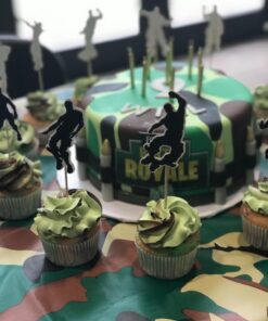 Birthday Cupcake Toppers – 48 Pieces Dance Floss Cake Decoration Party Supplies – Cupcake Toppers for Boys – Perfect for Kid’s Birthday Parties, Sleepovers, School Party, Game Night. 27 71vFqcys77L