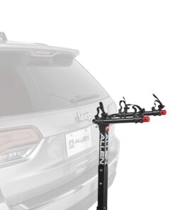 Allen Sports Deluxe 2-Bike Hitch Mount Rack , Silver/Black (522RR) Bike Carrier 46 71vG9P13mcL