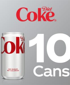 Diet Coke Can, 7.5 fl oz (pack of 10) 7.5 Ounce Mini Can (Pack of 10) 12 71vGCbzPc1L