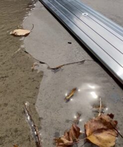 ½" High Commercial Door Aluminum Threshold Seal Kit 10'2" Length | Full Kit Fixings Included | GaraDry 10'2” 11 71vGOHxBgBL