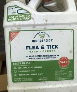 Wondercide - Ready to Use Flea, Tick, Yard Spray with Natural Essential Oils – Mosquito and Insect Killer, Treatment, and Repellent - Plant-Based - Safe Around Pets, Plants, Kids - 32 oz 26 71vHJm13fnL