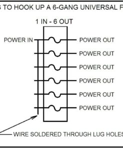 HELLA H84960091 6-Way Lateral Single Fuse Box 16 71vHTHDgL