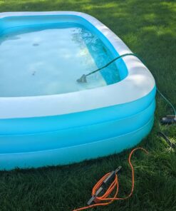 Trupow 1/10HP 330GPH 115-Volt Mini Portable Electric Utility Sump Transfer Water Pump with Water Hose Kit 115V AC 23 71vHY16ND4L