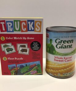 Peaceable Kingdom Floor Puzzle and Matching Game 2 in 1 Educational Activity for Kids 2 Years and Up - Trucks 23 71vIAXcFNXL