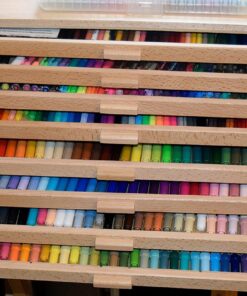 U.S. Art Supply 4 Drawer Wood Artist Supply Storage Box - Pastels, Pencils, Pens, Markers, Brushes 68 71vIIkd1hTL