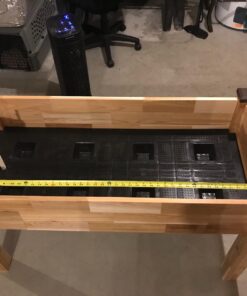 CedarCraft Self-Watering Elevated Cedar Planter (23" X 49" X 30") - Grow Fresh Vegetables, Herb Gardens, Flowers & Succulents. Raised Garden Bed for a Deck, Patio or Yard Gardening. No Tools Required. 23x49x30" 27 71vIiXZB2GL